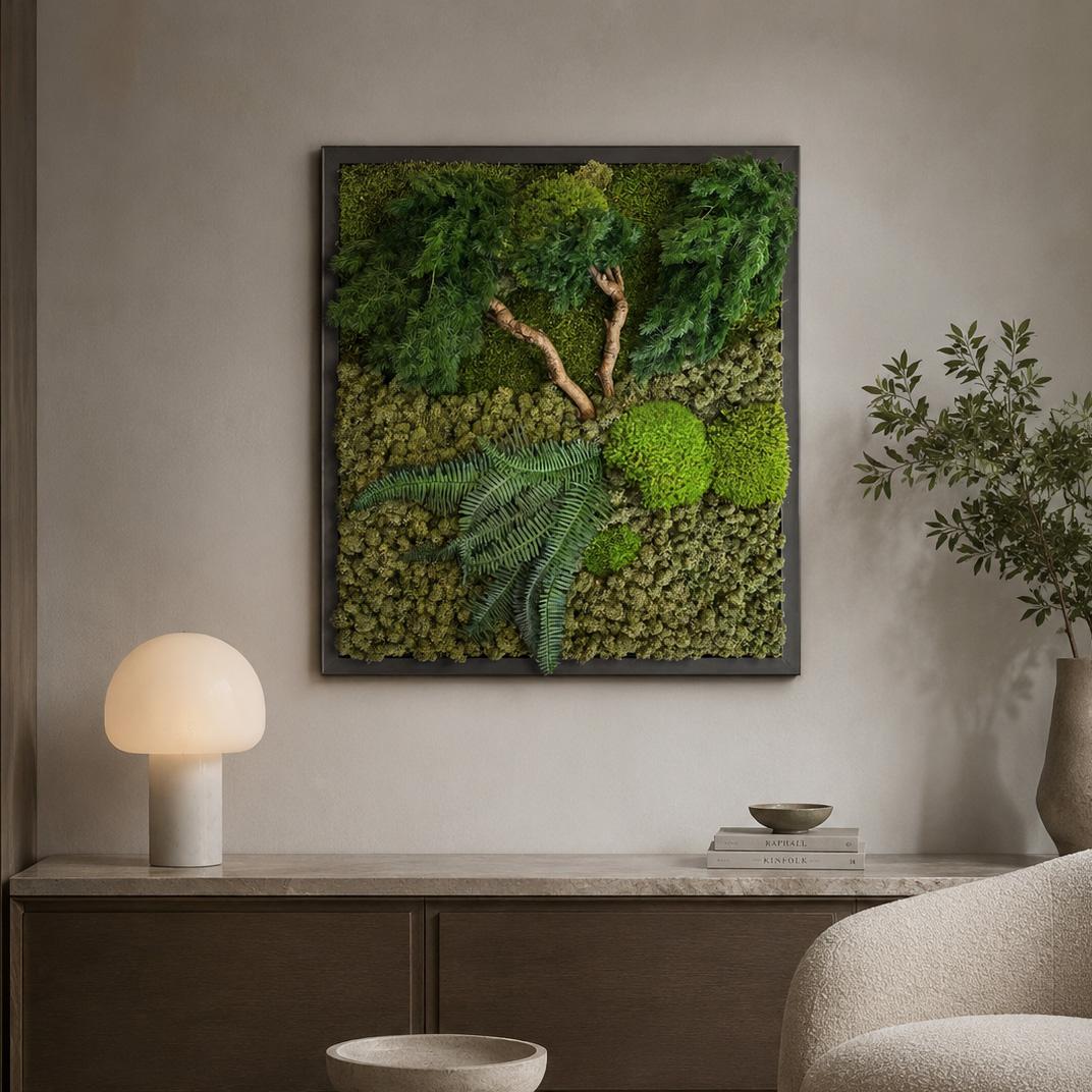 Samblapilt stabiliseeritud taimedega 58 x 64 cm