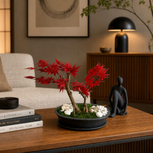 Stabiliseeritud Bonsai Japanese Maple Red 30 cm