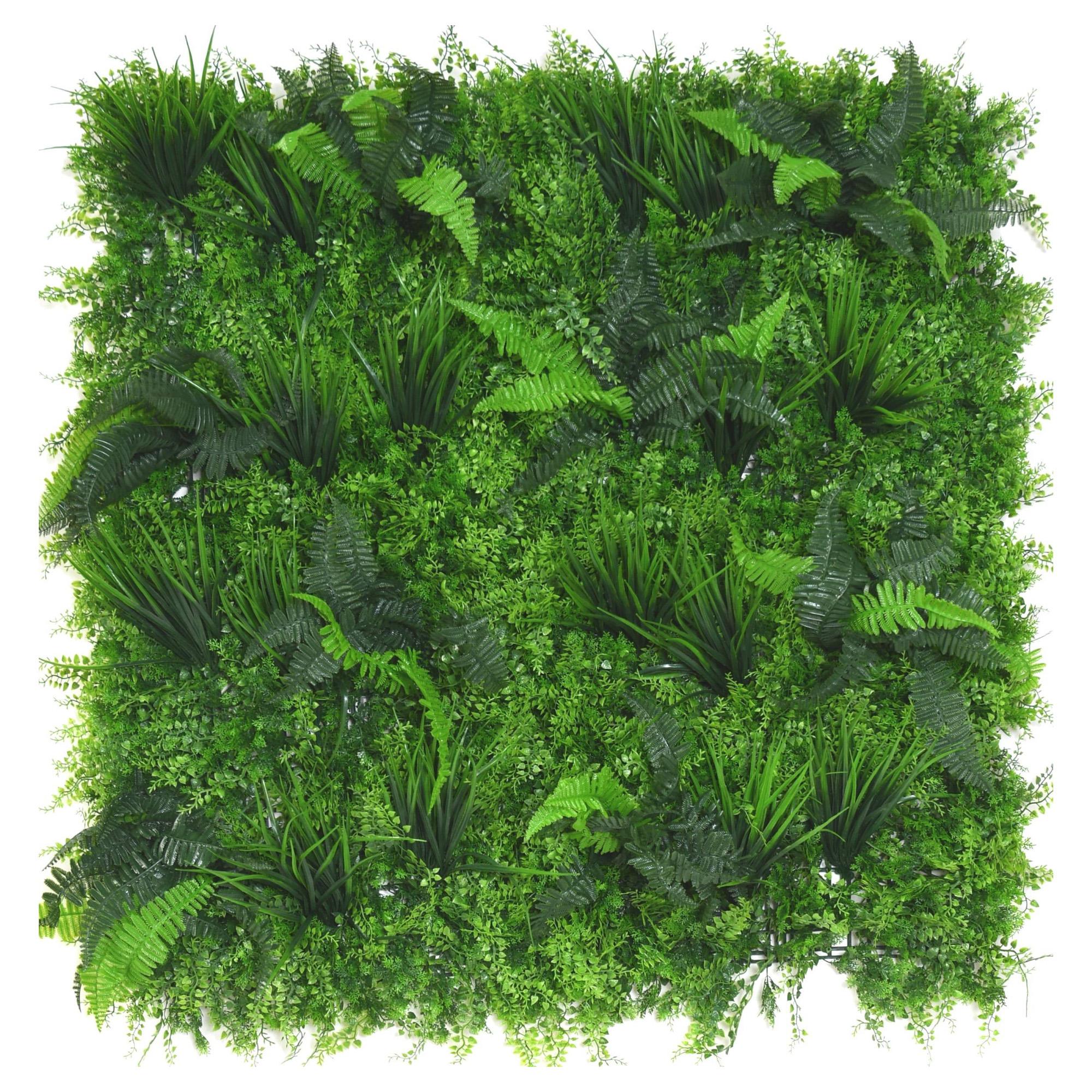 Искусственная зелёная панель 3 100×100 см