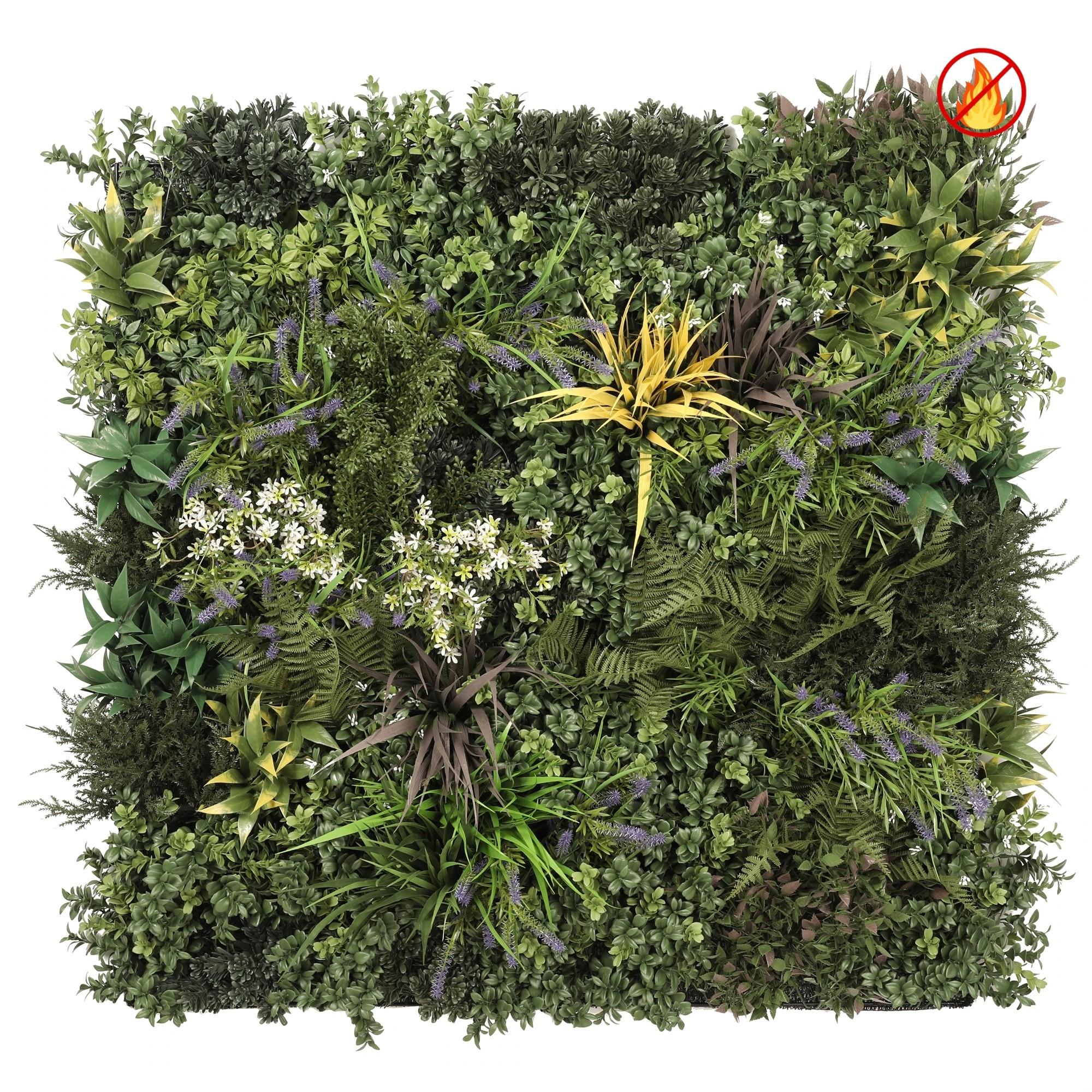 Kvaliteetne kunstlik taimepaneel „Lavendel“ - UV-kindel / tulekindel